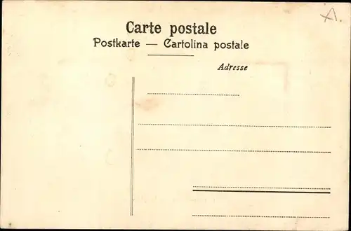 Ak Interlaken Kanton Bern Schweiz, Panorama mit Jungfrau