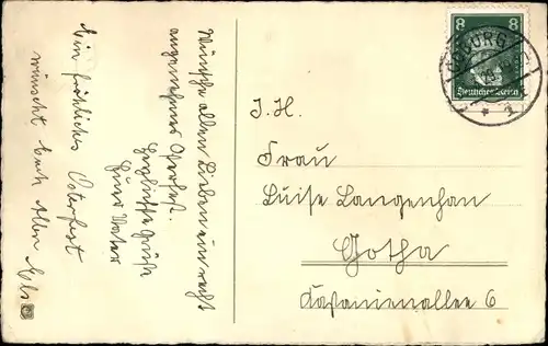 Ak Glückwunsch Ostern, Hahn, Küken