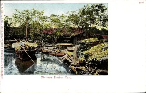 Ak Singapore Singapur, Chinese Timber Yard