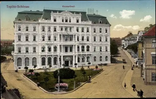 Ak Teplice Šanov Teplitz Schönau Region Aussig, Kaiserbad