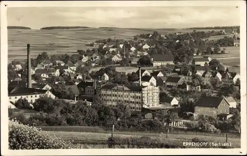 Ak Eppendorf in Sachsen, Totalansicht der Ortschaft