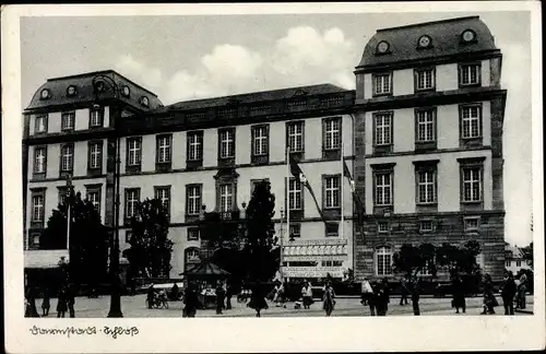 Ak Darmstadt in Hessen, Residenzschloss