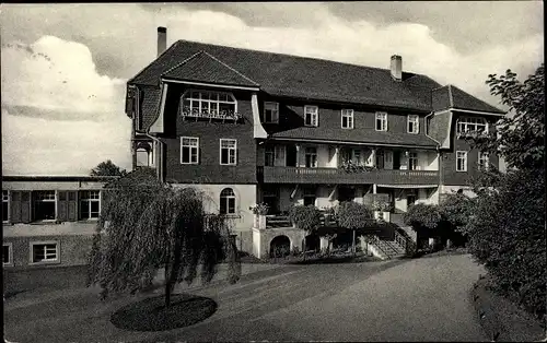 Ak Bad Dürrheim im Schwarzwald, Sanatorium Hirschhalde