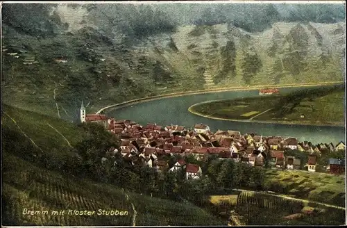 Ak Bremm an der Mosel, Kloster Stubben