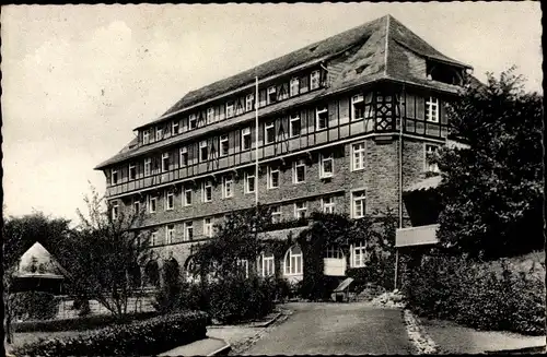 Ak Helmarshausen Bad Karlshafen in Hessen, Diemeltal, Waldsanatorium