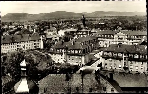 Ak Landau in der Pfalz, Vogelperspektive, Blick über die Dächer der Stadt