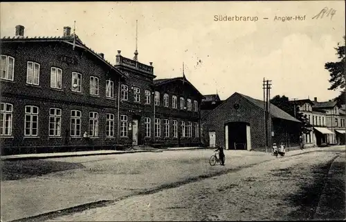 Ak Süderbrarup in Angeln, Angler Hof