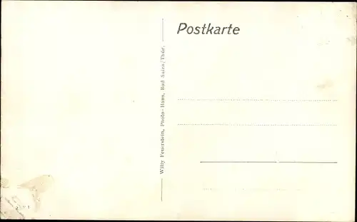 Ak Bad Sulza im Weimarer Land Thüringen, Landhaus Schmeisser, Werner Rohkrähmer, Am Gradierwerk