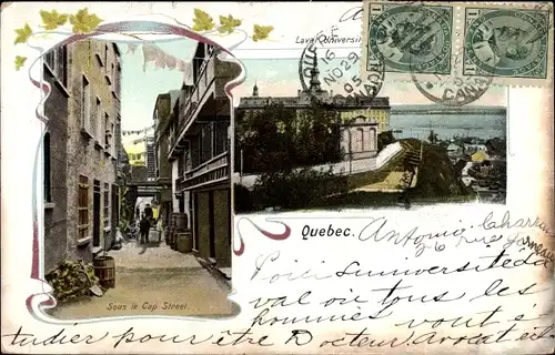 Ak Québec Kanada, Laval University, Sous le Cap Street