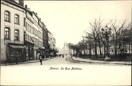 Ak Namur Wallonien, La Rue Mathieu