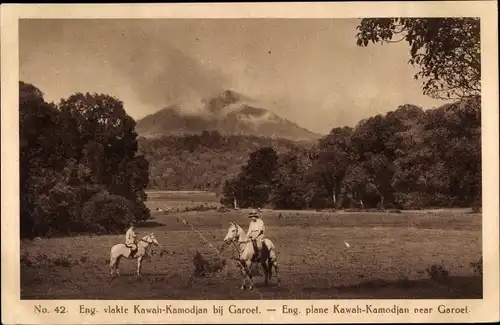 Ak Garoet Garut Java Indonesien, Eng. plane Kawah-Kamodjan