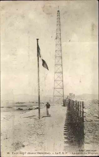 Ak Taourirt Marokko, La garde du Drapeau