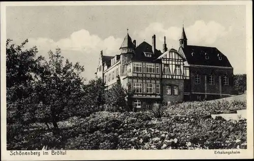 Ak Schönenberg im Bröhltal Ruppichteroth, Erholungsheim