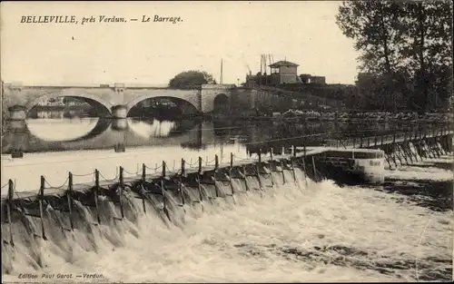 Ak Belleville Meuse, Le Barrage