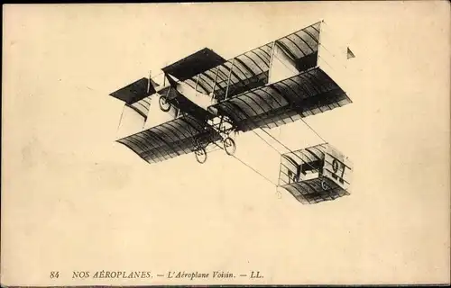 Ak Nos Aeroplanes, Biplan Voisin