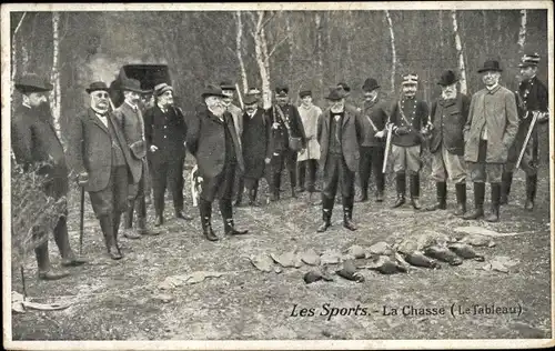 Ak Les Sports, La Chasse, Jäger, Jagd