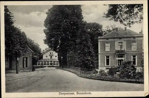 Ak Bennekom Gelderland, Dorfstraße