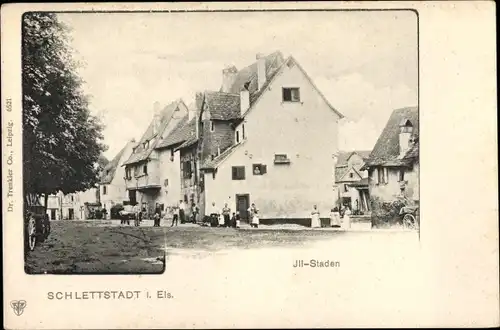 Ak Sélestat Schlettstadt Elsass Bas Rhin, Jll-Staden