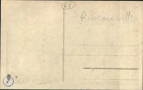 Ak Ribeauvillé Rappoltsweiler Elsass Haut Rhin, Grand Rue, Restaurant Pfeiferhaus