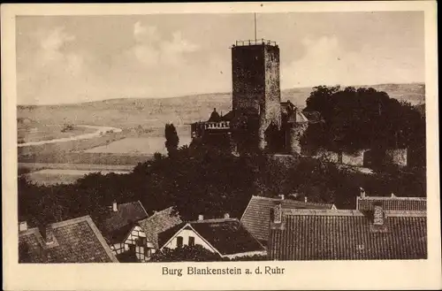 Ak Blankenstein an der Ruhr Hattingen, Burg Blankenstein