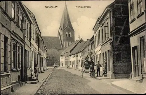 Ak Neukalen in Mecklenburg, Mühlenstraße