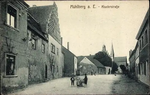 Ak Mühlberg an der Elbe, Klosterstraße