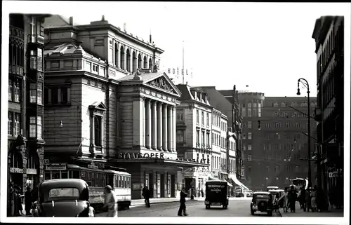 Foto Ak Hamburg Mitte Neustadt, Dammtorstraße, Staatsoper, Hotel