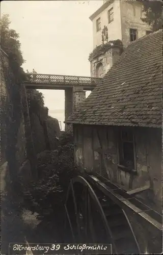 Foto Ak Meersburg am Bodensee, Schlossmühle, Wassermühle
