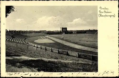 Ak Wrocław Breslau Schlesien, Stadion