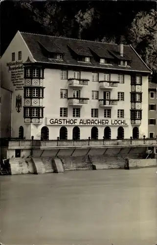 Ak Kufstein in Tirol, Gasthof Auracher Löchl