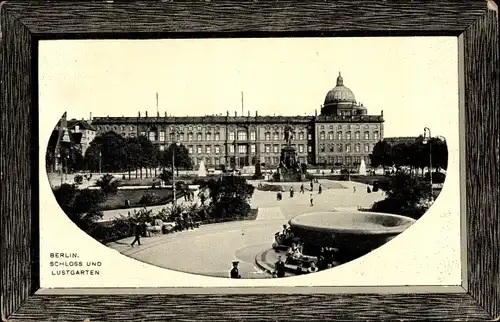 Ak Berlin Mitte, Schloss und Lustgarten