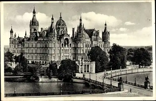 Ak Schwerin in Mecklenburg, Schloss