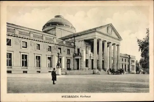 Ak Wiesbaden in Hessen, Kurhaus