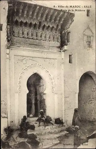 Ak Salé Marokko, Porte de la Médersa