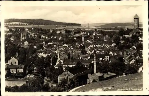 Ak Auerbach im Vogtland, Gesamtansicht