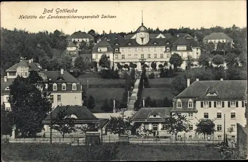 Ak Bad Gottleuba in Sachsen, Heilstätte der Landesversicherungsanstalt
