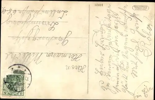 Ak Emmy und Harry d'Alberts, Gesang, Tanz und Spiel Duo