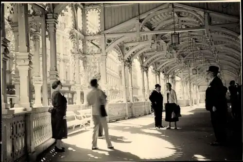 Foto Karlovy Vary Karlsbad Stadt, Trinkhalle, Fotograf Hubl