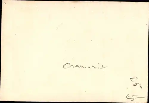 Carte de Visite Chamonix Mont Blanc Haute Savoie, Interieur de la Grotte