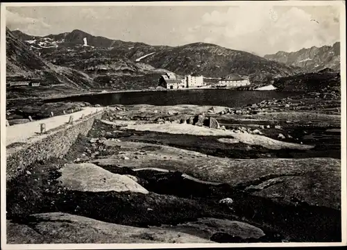 Foto Kanton Tessin Schweiz, St Gotthardpass, Gletschersee