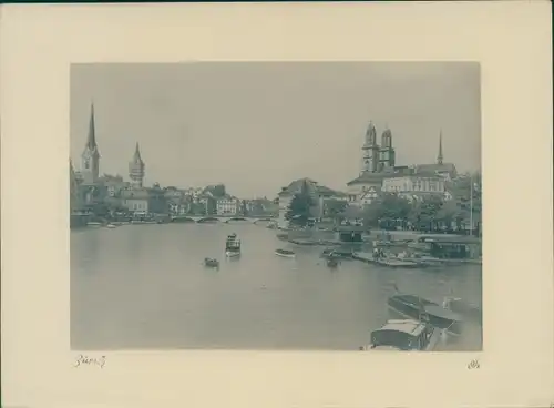 Foto Zürich Stadt Schweiz, Panorama vom Ort