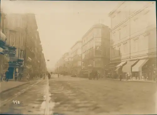 Foto Napoli Neapel Campania, Straßenpartie, Banca Commerciale Italiana