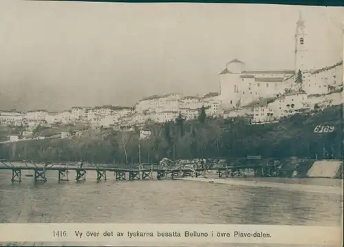 Foto Belluno Veneto, Gesamtansicht, Brückenpartie