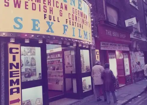 Foto Spremberg, Hans Joachim, Soho City of Westminster London City, Rotlichtbezirk, Erotikkino