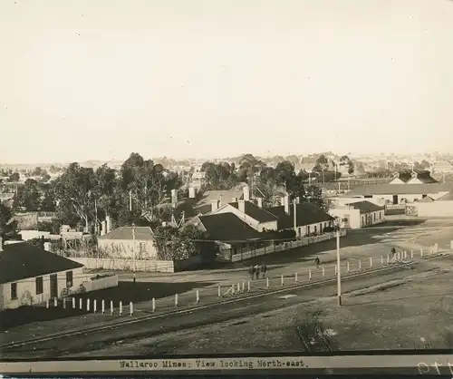 Foto Wallaroo Mines Kadina Australien, View looking North East