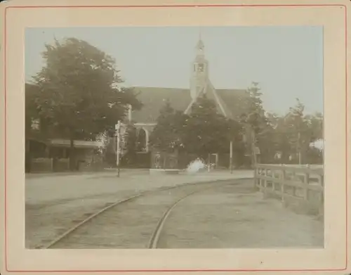 Foto Heemstede Groenendaal, Kirche, Eisenbahngleis