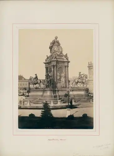 Foto Wien 1 Innere Altstadt, Maria Theresia Denkmal