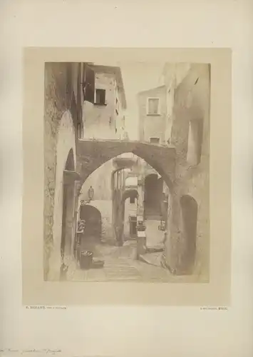 Foto Nice Nizza Alpes Maritimes, um 1870, Rue Paradis 6