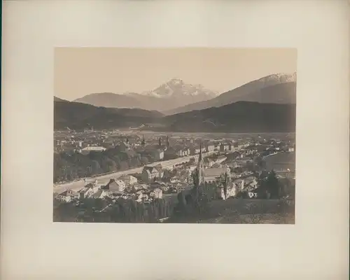 Foto Innsbruck in Tirol, um 1870, Gesamtansicht