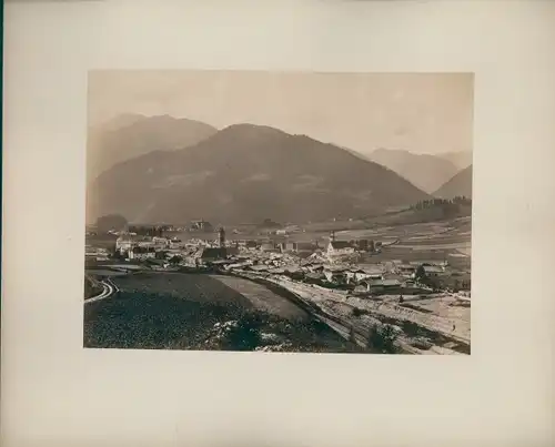 Foto Sterzing Vipiteno Südtirol, um 1890, Gesamtansicht